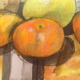Oranges and Lemons - acrylic ink drawing